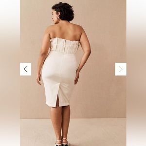 BHLDN Anthropologie Gehry Dress (wedding, bride, bridal shower, engagement)